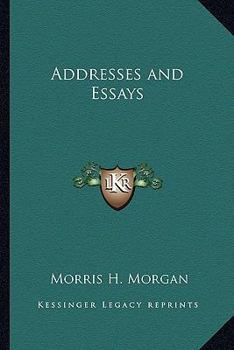 Paperback Addresses and Essays Book