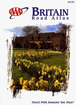 Paperback AAA 1999 Britain Road Atlas Book