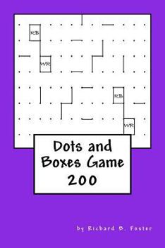 Paperback Dots and Boxes Game: 200 Book