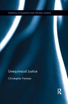 Paperback Unequivocal Justice Book