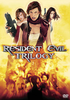 DVD Resident Evil 1-3 Book