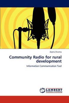 Paperback Community Radio for rural development Book