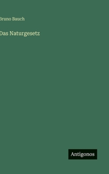 Das Naturgesetz (German Edition)