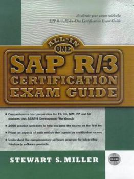 Hardcover SAP R/3 Certification [With Contains Several Hundred Questions of the SAP Test] Book