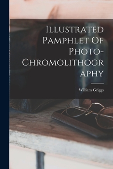 Paperback Illustrated Pamphlet Of Photo-chromolithography Book