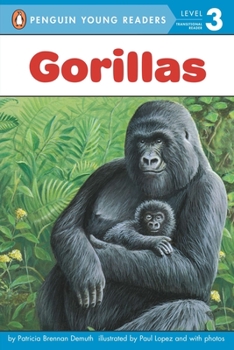 Gorillas (All Aboard Reading, Level 2 Grades 1-3) - Book  of the Penguin Young Readers: Level 3