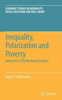 Hardcover Inequality, Polarization and Poverty: Advances in Distributional Analysis Book