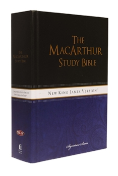 Hardcover MacArthur Study Bible-NKJV-Large Print [Large Print] Book