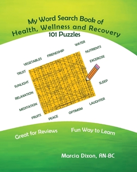 Paperback My Word Search Book On Health, Wellness and Recovery Book