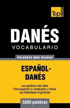 Paperback Vocabulario español-danés - 5000 palabras más usadas [Spanish] Book