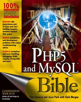 Paperback PHP5 and MySQL Bible Book