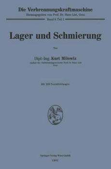 Paperback Lager Und Schmierung [German] Book