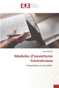 Paperback Modules d'ouvertures transversaux [French] Book