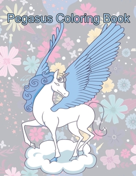 Paperback Pegasus Coloring Book: Unicorn Pegasus & Horse Zentangle Patterns Coloring Book For Relaxation Stress Relief Book