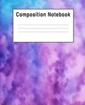 Paperback Composition Notebook: Purple Pattern Book