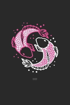 Ying-Yang Koikarpfen: ANGLER NOTIZBUCH / NOTIZHEFT  A5 (6x9 inch) 120 Seiten liniert für Koi Fisch, Japan Fans, Yoga Tätowierte Sammler und Züchter | ... Fans, Fischer Aquariumbesitz (German Edition)