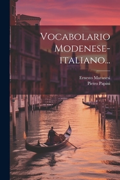 Paperback Vocabolario Modenese-italiano... [Italian] Book