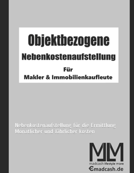 Paperback Objektbezogene Checkliste N: Nebenkostenaufstellung f?r die Ermittlung Monatlicher und J?hrlicher kosten [German] Book