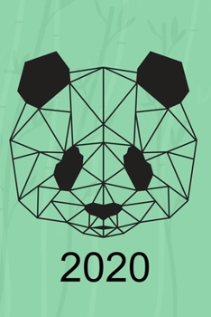 Paperback 2020: Kalender 2020 Wochenkalender Panda B?r Bambus A5 I Wochenplaner Monatsplaner Jahresplaner I Tagebuch Terminplaner Tier [German] Book