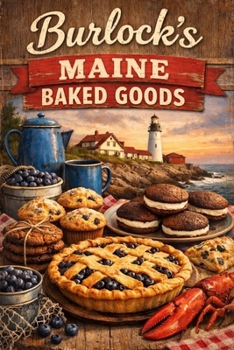 Paperback Burlock's Maine Baked Goods Book