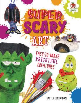 Library Binding Super Scary Art Book