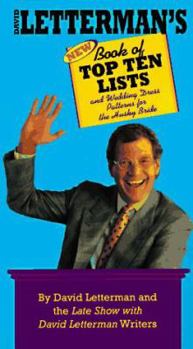Hardcover David Letterman's Book of Top Ten Lists: And Wedding Dress Patterns for the Husky Bride Book