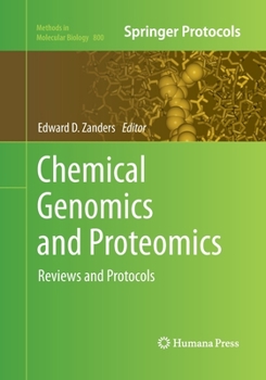 Paperback Chemical Genomics and Proteomics: Reviews and Protocols Book