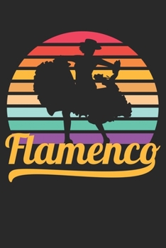 Flamenco: Notebook/Diary/Organizer/Dotted pages/ 6x9 inch