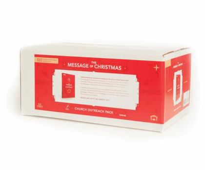 Hardcover The Message of Christmas Campaign Edition 100-Pack with door bags (Softcover) Book