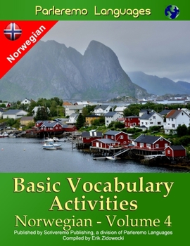 Paperback Parleremo Languages Basic Vocabulary Activities Norwegian - Volume 4 [Norwegian] Book