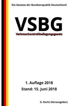 Paperback Verbraucherstreitbeilegungsgesetz - VSBG, 1. Auflage 2018 [German] Book