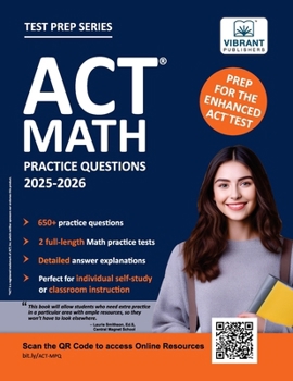 Paperback ACT Math Practice Questions Book