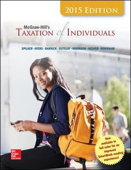 Hardcover McGraw-Hill's Taxation of Individuals, 2015 Edition Book