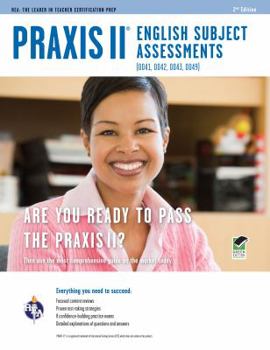 Paperback Praxis II English Subject Assessments (0041, 0042, 0043, 0049) Book