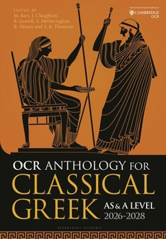 Paperback OCR Anthology for Classical Greek as and a Level: 2026-2028 Book