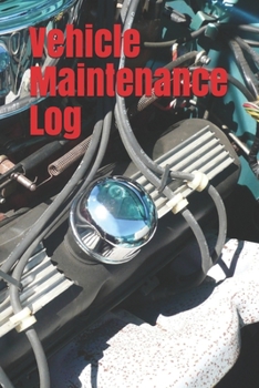 Paperback Vehicle Maintenance Log Book