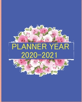 2020-2021 Year Planner: 2020-2021 Two Year Planner 2020-2021 see it bigger planner | Monthly Schedule Organizer - Agenda Planner For The Next Year, week, Day notebooks, 24 Months Calendar
