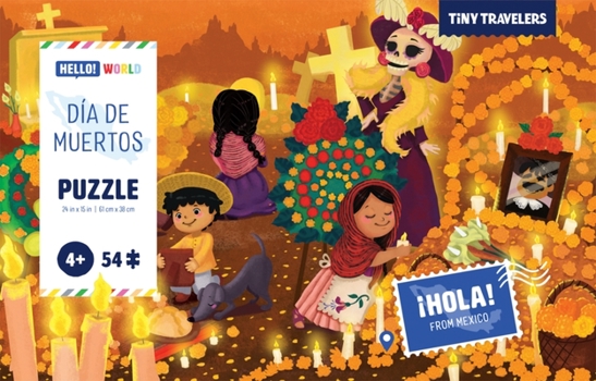 Misc. Tiny Travelers Puzzle: Día de Muertos Book