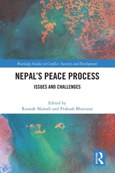 Paperback Nepal's Peace Process: Issues and Challenges Book