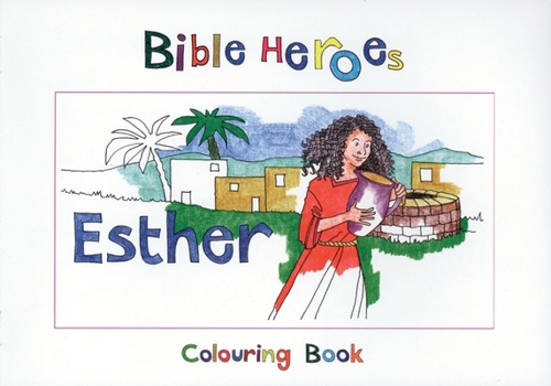 Paperback Esther Colouring Book