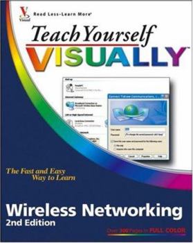 Paperback Teach Yourself Visually Wireless Networking Book
