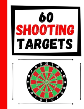 60 Shooting Targets: Large Paper Perfect for Rifles / Firearms / BB / AirSoft / Pistols / Archery & Pellet Guns