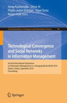 Paperback Technological Convergence and Social Networks in Information Management Book