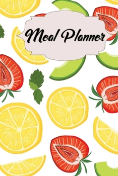 Paperback Meal Planner: Grocery List With Weekly Meal Planner Book