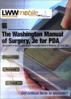 CD-ROM The Washington Manual of Surgery for Pda (Spiral Manual Series) Book