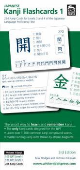 Cards Japanese Kanji Flashcards, Vol. 1 (Third Edition) [Japanese] Book