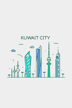 Paperback Kuwait Minimalist Travel Notebook [Lined] [6x9] [110 pages] Book