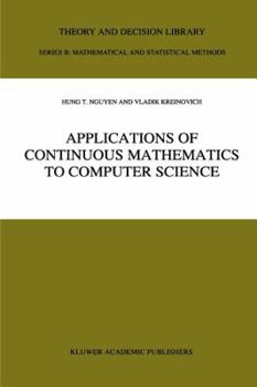 Paperback Applications of Continuous Mathematics to Computer Science Book