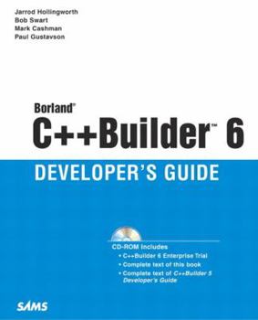 Paperback Borland C++ Builder 6 Developer's Guide [With CDROM] Book