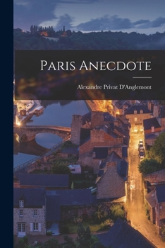 Paperback Paris Anecdote Book